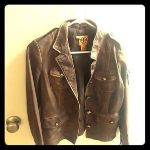 100% genuine leather jacket